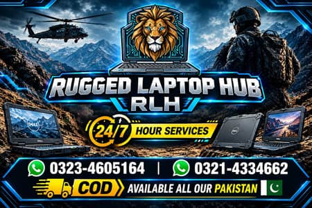 DELL Rugged Laptop Fully & Semi Rugged Laptops & Tablets – Core i5/i7