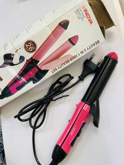 Nova 2 in 1 Curler + Straightener