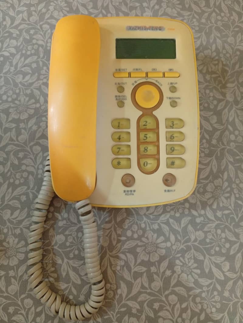 Telephone set 10