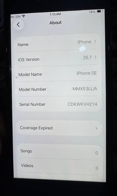 NO EXCHANGE iPhone se 3rd generation 2022 read full add