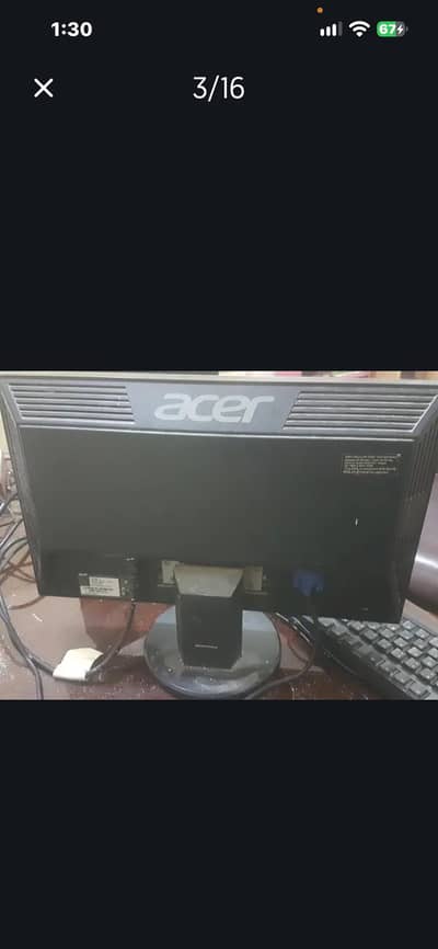 Dell pc and monitor full setup.