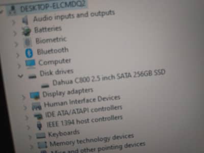 Dahua SSD 256 gb hea all ok no bad sector working conditions me hea