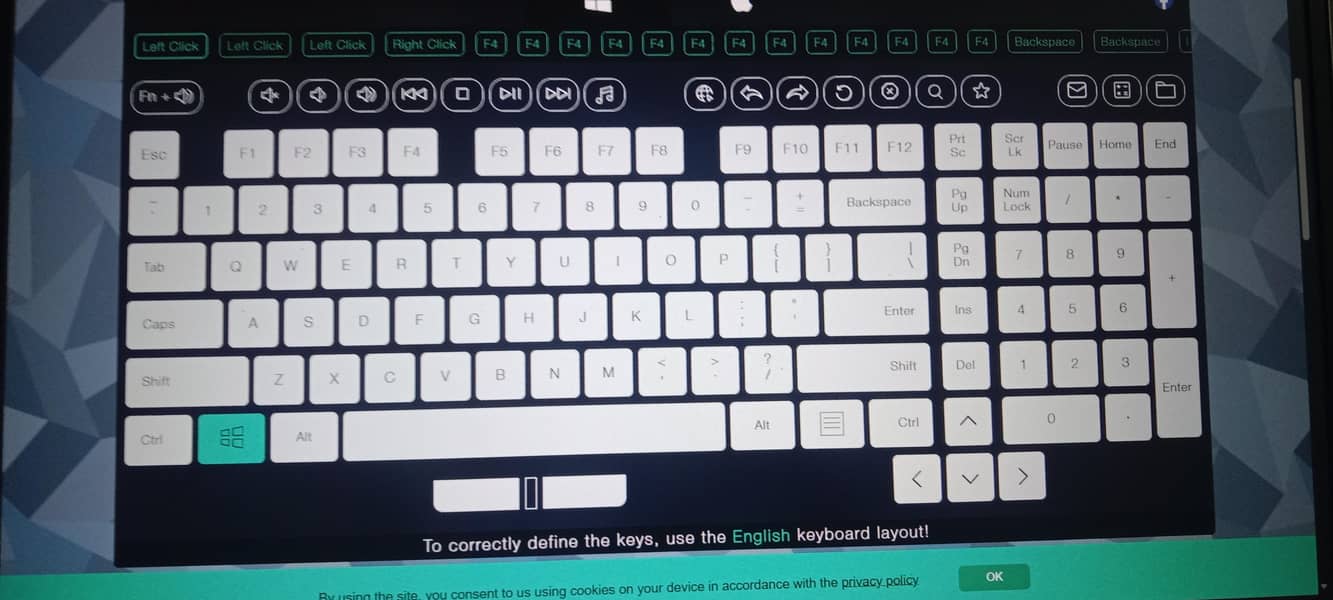 gaming keyboard/mouse 2