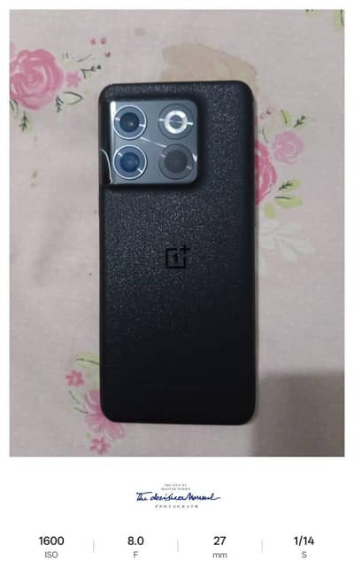 I am selling my one plus 10t unlock sim Time used 8+8gb128gb