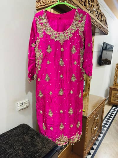 party wear three piece dress