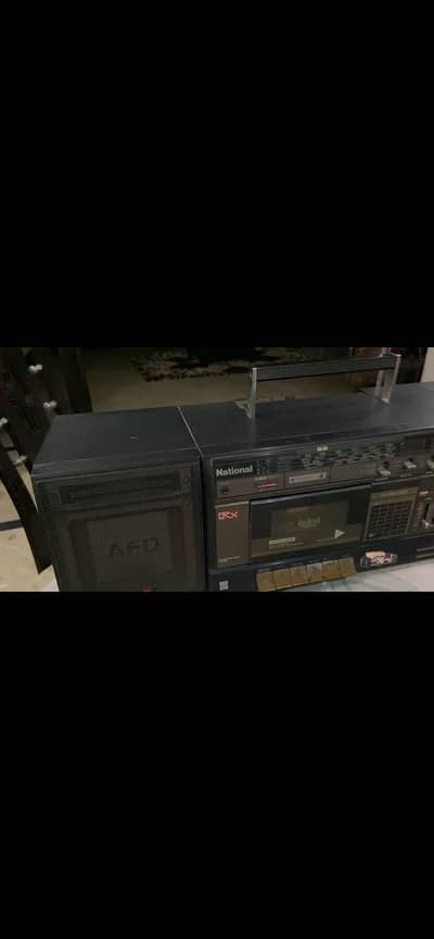 Original Vintage National RX-C51D Radio Boombox Cassette Player Japan