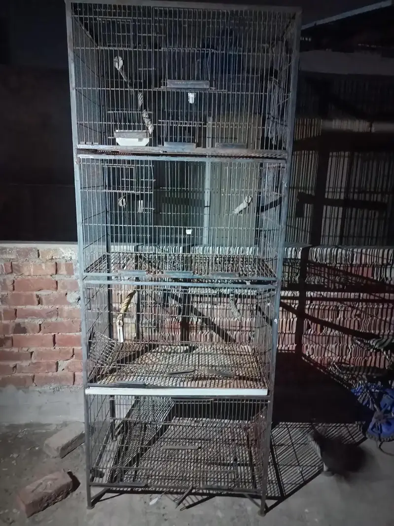 Steel Cages heavy weight for sale.