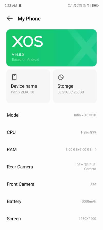 Infinix Zero 30