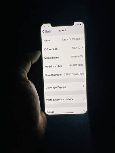 Iphone XS Rose Gold