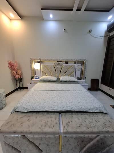 Modern Luxury Bedroom Set (8 Months Used) - 9/10 Condition