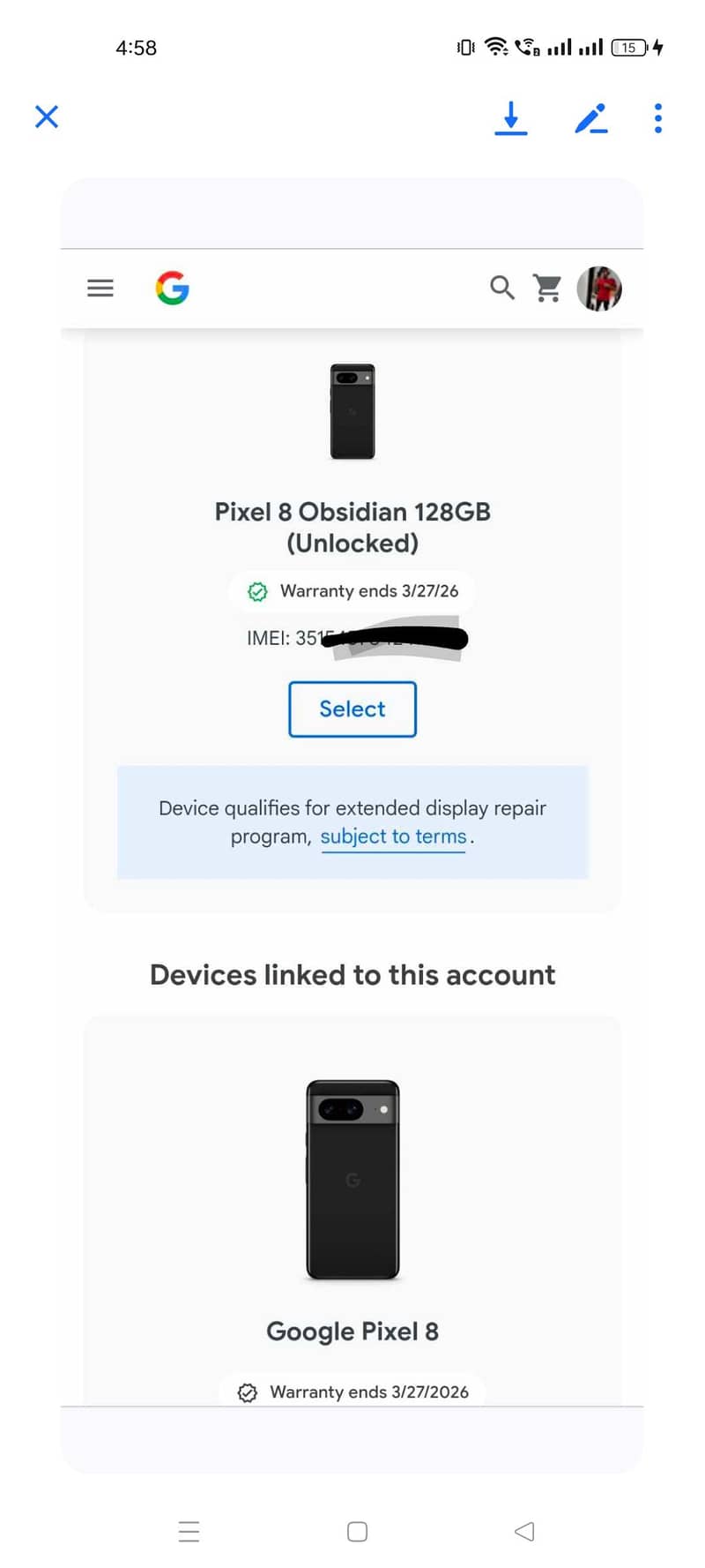 Google Pixel 8 3