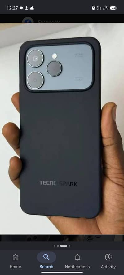 TECNO SPARK 40 – MINT CONDITION – 10/10 – ORIGINAL – ARMY OFF