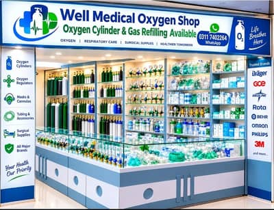DHA Ghazi Road - Medical Oxygen cylinder good quality  0311 7402264