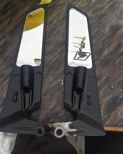 Full metal body Wing Mirrors (large size)
