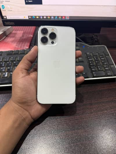 iPhone 13pro max pta approved 256gb condition 10by9 box sath ha