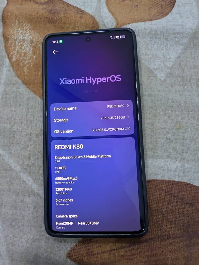 Xiaomi Redmi K80 3