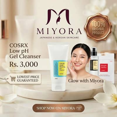 Cosrx Low pH Good Morning Gel Cleanser Original UAE Imported