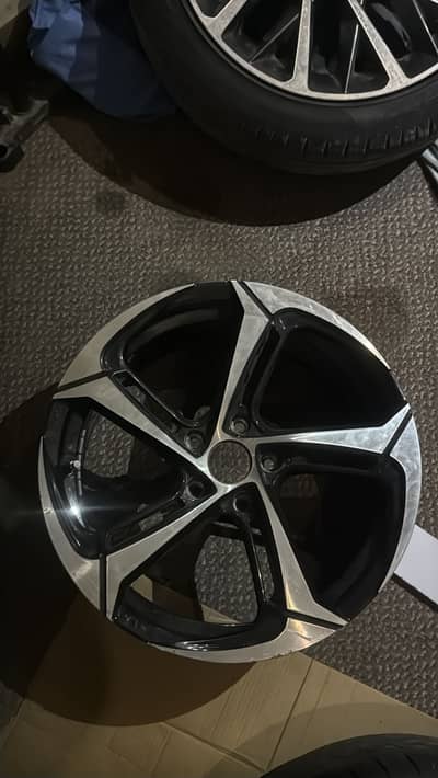 18s rim tyres brand new condition