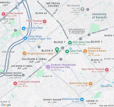 Est open plot for sale in saadi garden block 2