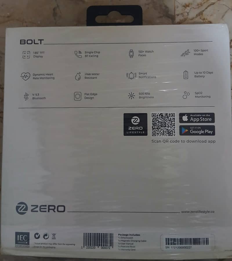 BOLT Zero Digital Watch 8