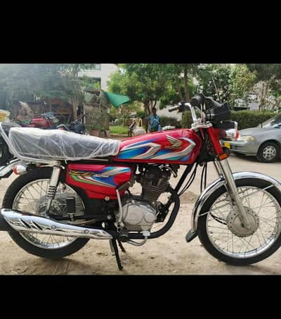 Honda 125 model 2023 Hadrabad num