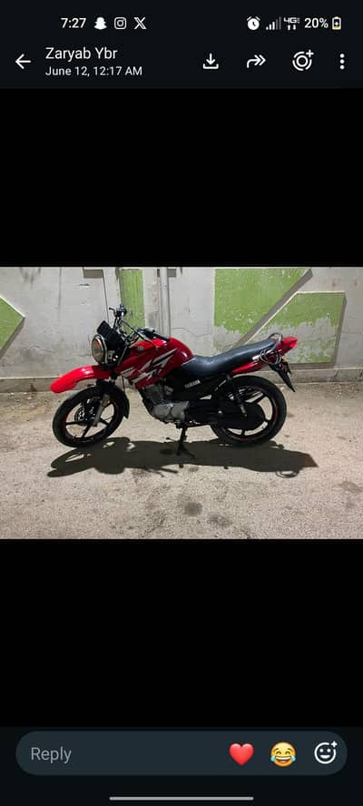 Yamaha ybr 125g