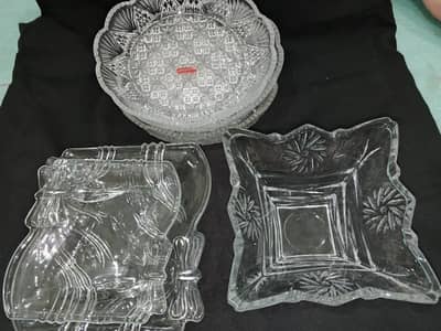 New Crystal Glass Serving Dishes & Bowls | Multiple Designs