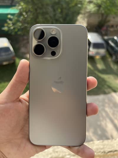 i phone 15 pro max brand new condition water pack