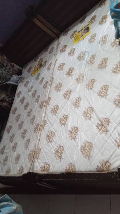 two single mattresses