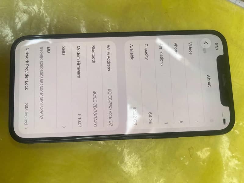 Apple iPhone 12 Sim lock 7