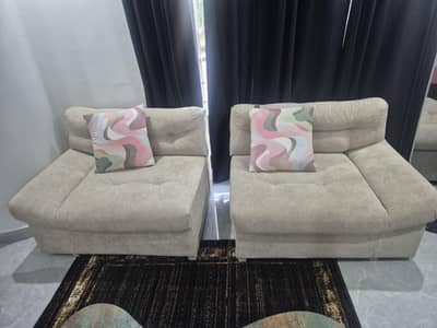 2 x 2 seater sofas, good condition