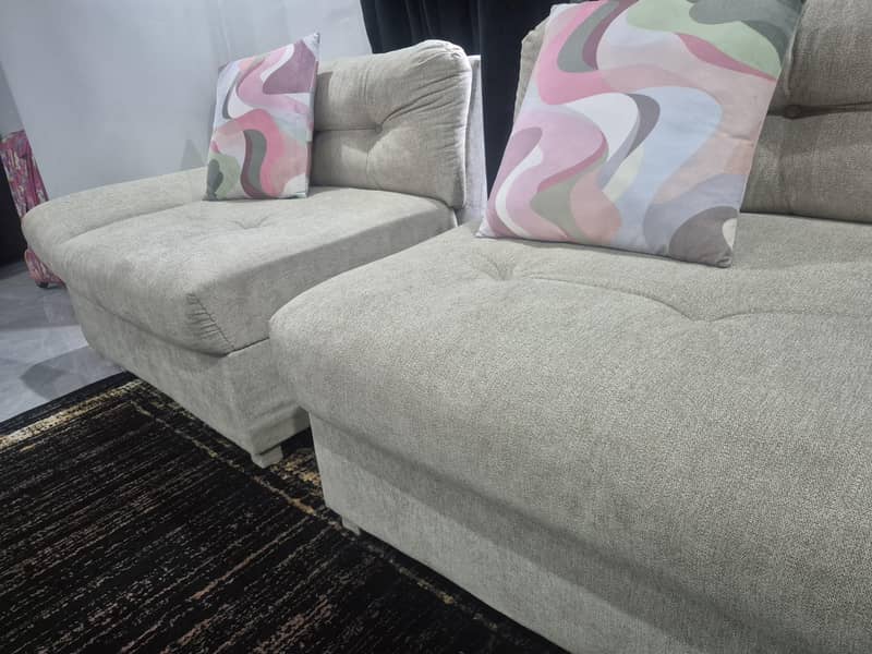 2 x 2 seater sofas, good condition 1