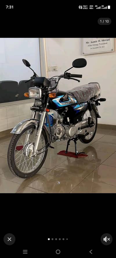 Honda cd 70 model 25 12 mont ke ha 26 ka pata hahonda cd70 model 2025