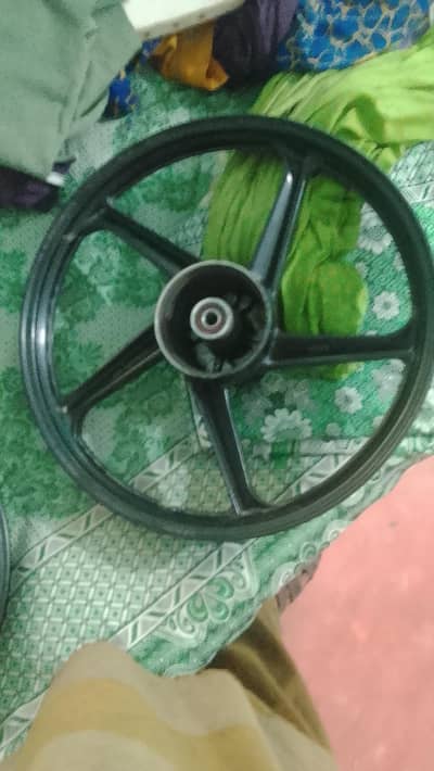 Alloy Wheel 125  only 3 Week Use