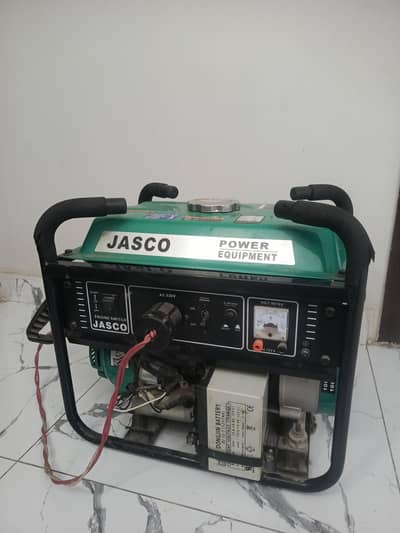 Brand New Jasco 1.5 KVA Generator with Good Battery