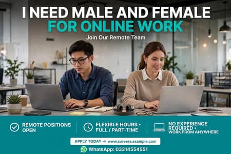 I need only male and female staff