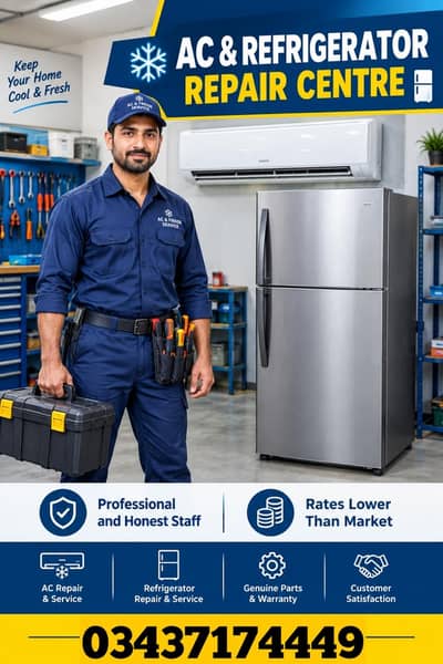 ac and refrigerator