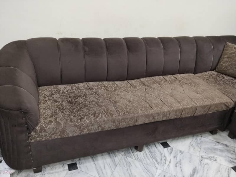 7 seter sofa L shape 2