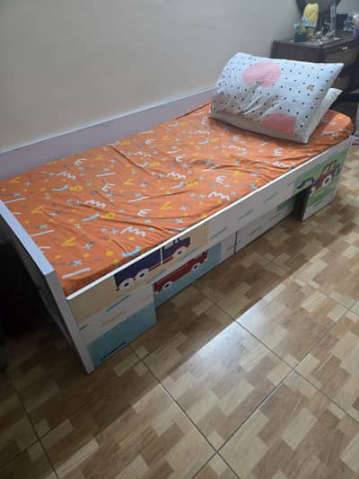 Kids Bed for sale with storage