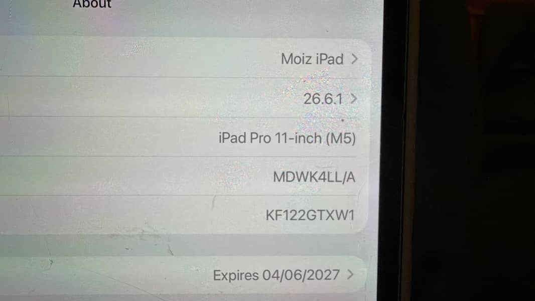 IPad 11 inch m5 0