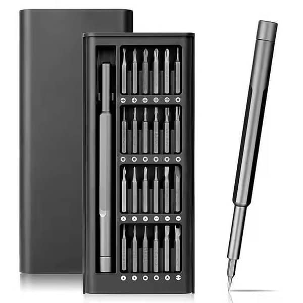 24 in 1 Precision Screwdriver Set, Multifunction Driver Bit Set, Pocket Screwdriver Tool Set, Mini Screwdriver Kit, Repair Tool Kit for Electronics, Tablet, Cellphone