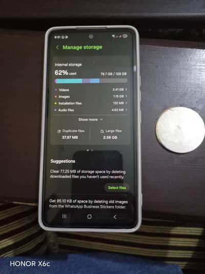 Samsung Mobile A53 5G With Box