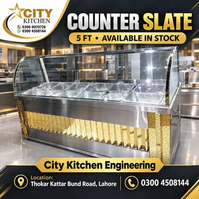 Fries counter | Food counter | samosa counter