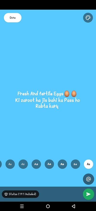 egg cahiya Aseel hon ya austerlup hon bantam ho