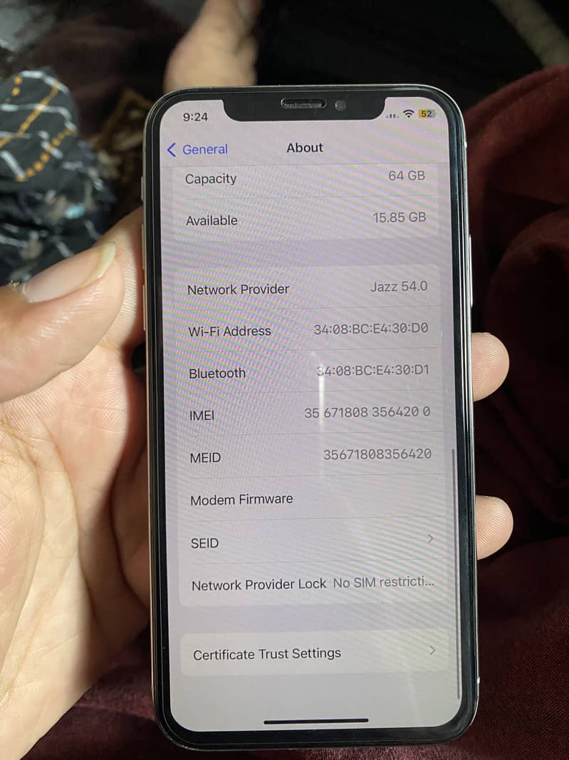 Apple iPhone X 8
