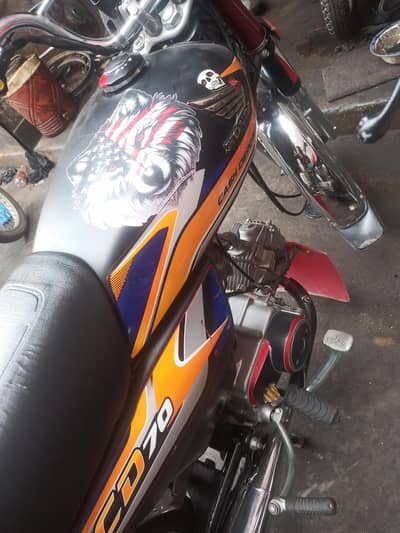 CD 70 first owner bht km use hoi number all Punjab