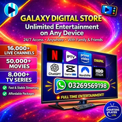 xciptv, smarter application, stream iptv, B1g, Starshare,