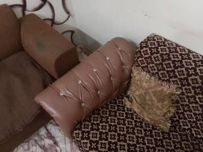 sofa km bed colour brown condition 10 10