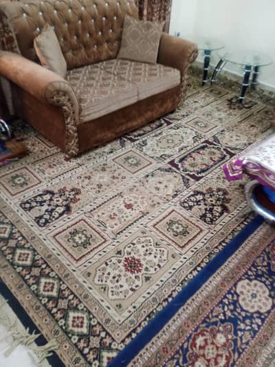 sofa 07 seater and 02 no turki qaleen