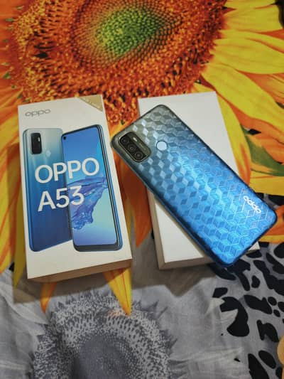 Oppo A53 4gb 64gb PTA Approved 100% Original Box Charger